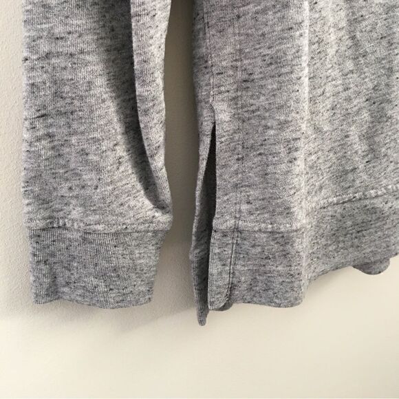 GAP heather gray high low sweatshirt | Size XS - Picture 4 of 7